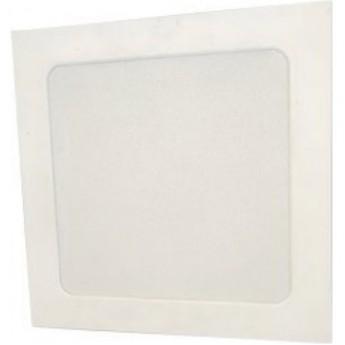 Квадратный даунлайт ECOLA LED DOWNLIGHT с драйвером внутри 24W 220V 6500K встраиваемый 210x210x28