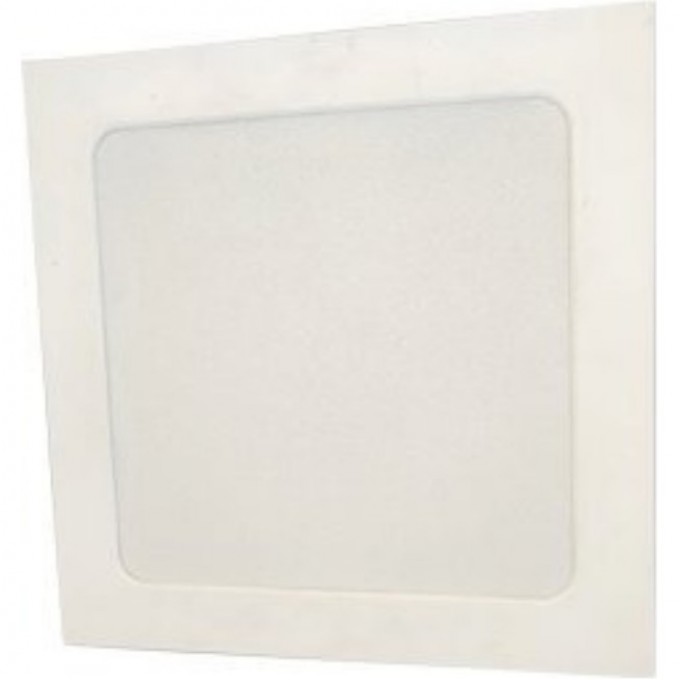 Квадратный даунлайт ECOLA LED DOWNLIGHT с драйвером внутри 24W 220V 6500K встраиваемый 210x210x28 DNRD24ELC