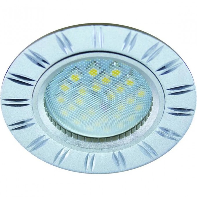 Встраиваемый светильник (литой) ECOLA MR16 DL3182 матовый, хром FS1610EFF